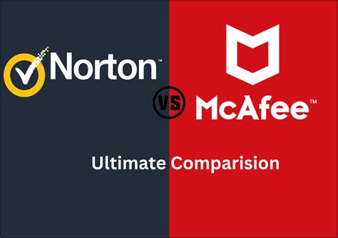 compare norton and mcafee